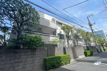 インペリアル渋谷神泉フラットの外観（北西側から）