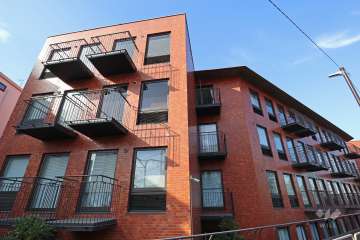 千駄ヶ谷シルクハイツの外観（南側から）