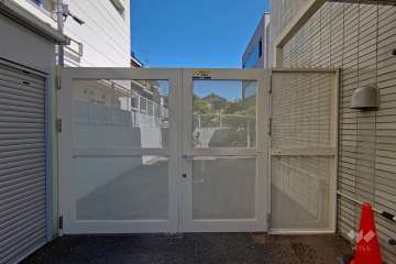 駐輪場の出入り口