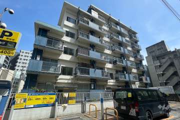 マンションの外観（北西側から）