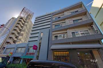 初台ハイツの外観（南東側から）