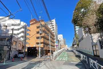 パラシオン渋谷の遠景