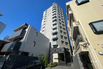 ガーラプレシャス代々木上原の外観（北東側から）