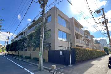 ウェリス代官山猿楽町の外観（西側から）