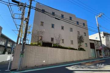 オープンレジデンシア広尾１の外観（北東側から）