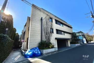 サンウッド代官山猿楽町の外観（北側から）