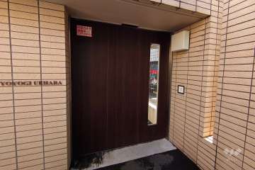 駐輪場の入口
