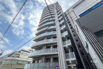 クレヴィア原宿の外観（北西側から）