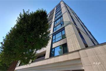 プラウド恵比寿ディアージュの外観（北東側から）