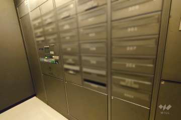 共用ポストと宅配ボックス