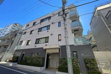 プレシス参宮橋の外観（北西側から）