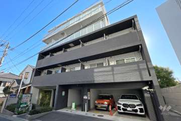 ジェノヴィア渋谷本町グリーンヴェールの外観（北側から）