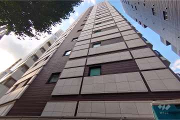 ピアース初台センティアの外観（南東側から）