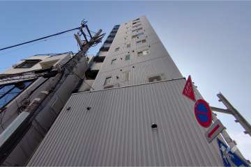 タワーホームズ氷川の外観（南西側から）