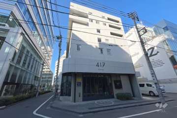 神南プラザビルの外観(南東側から)