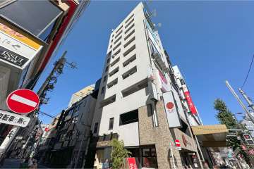 ライオンズマンション小川恵比寿の外観（南西側から）