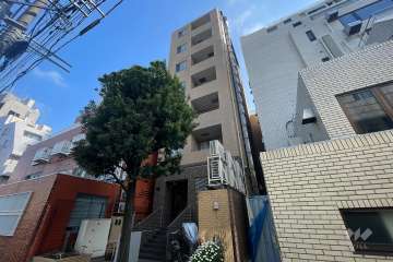 松濤イーストの外観（南東側から）