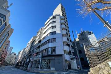 プレミアムキューブジー渋谷神南の外観（北東側から）