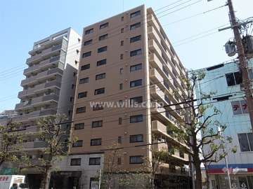 メロディーハイム尼崎の外観（南西側から）