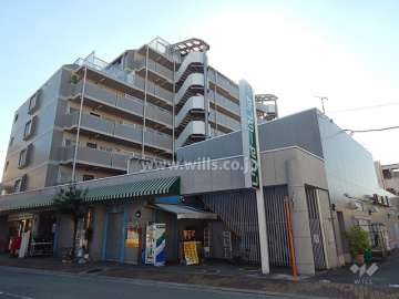 エーベル塚口の外観（北東側から）