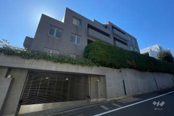 元代々木パークメゾンの外観（敷地の北西側から）