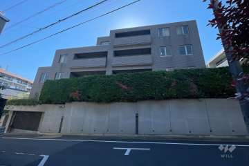 元代々木パークメゾンの外観（西側から）