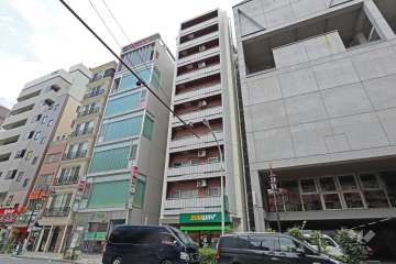 ドエリング恵比寿の外観(北側から)