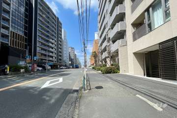 敷地の前面道路
