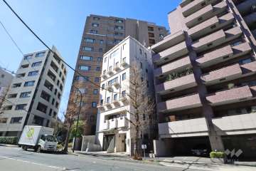 ブランズ渋谷常盤松の外観(南東側から)