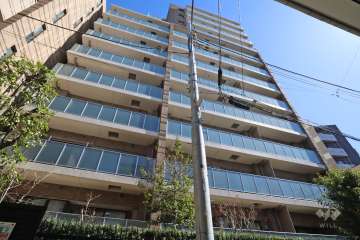 ブランズ渋谷常盤松の外観(西側から)