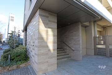 エントランスの入り口