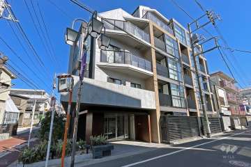 デュフレ渋谷本町の外観（北西側から）
