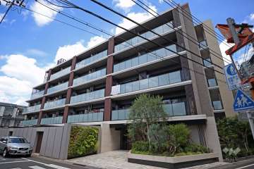 リビオレゾン渋谷笹塚の外観（南西側から）