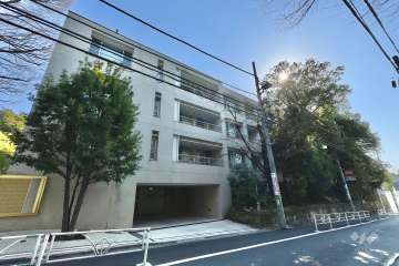 ザ・ウエストミンスター南平台の外観（北西側から）