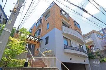 セボン代々木テラスハウスの外観（北東側から）