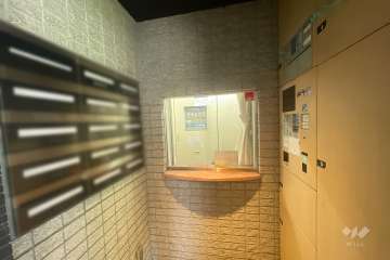 共用ポストと宅配ボックス