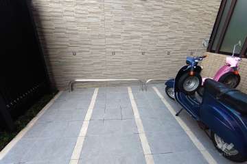 バイク置場