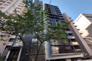 ネベル恵比寿の外観（北東側から）