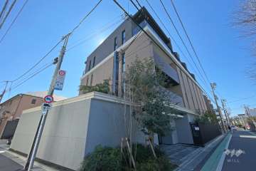 オープンレジデンシア代々木上原の外観(北側から）