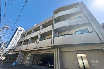 クレヴィア渋谷初台の外観（北西側から）