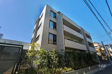 クレヴィア渋谷初台の外観（南東側から）