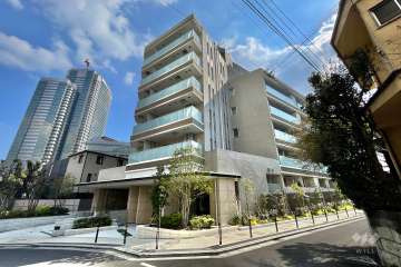 ザ・パークハウス恵比寿南の外観（北西側から）