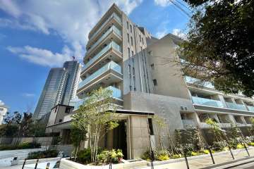 ザ・パークハウス恵比寿南の外観(北西側から）