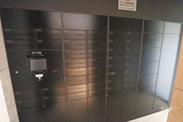 共用ポストと宅配ボックス