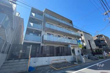 メイクスデザイン参宮橋の外観（北東側から）