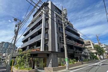 ルジェンテ恵比寿の外観（南東側から）