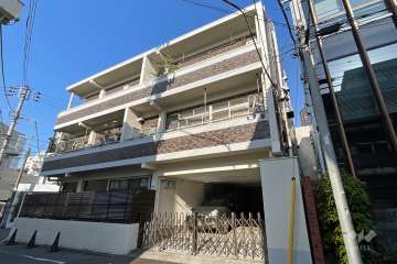 恵比寿西マンションの外観（南東側から）