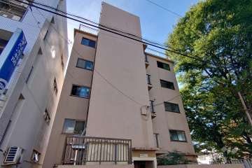 富士見マンション（本町１丁目）の外観（北東側から）