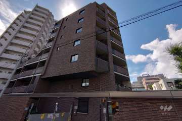 クレヴィア渋谷富ヶ谷の外観（北西側から）