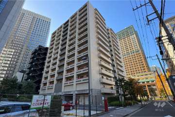 アクス御殿山の外観（北東側から）